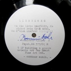 Label LP no. 7/9 in installation
